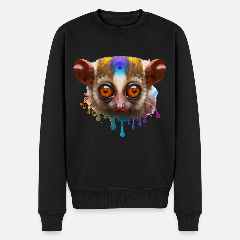 Conception Tarsier - Pull Premium bio Homme - noir