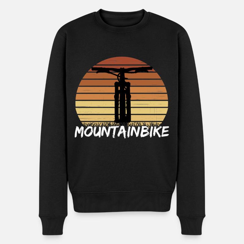 VTT / VTT Downhill Vélo cadeau - Pull Premium bio Homme - noir