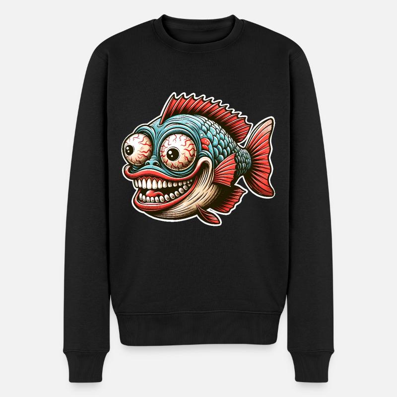 Poisson - Pull Premium bio Homme - noir