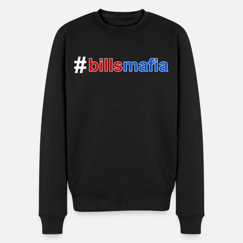 Mafia du bison - Pull Premium bio Homme - noir