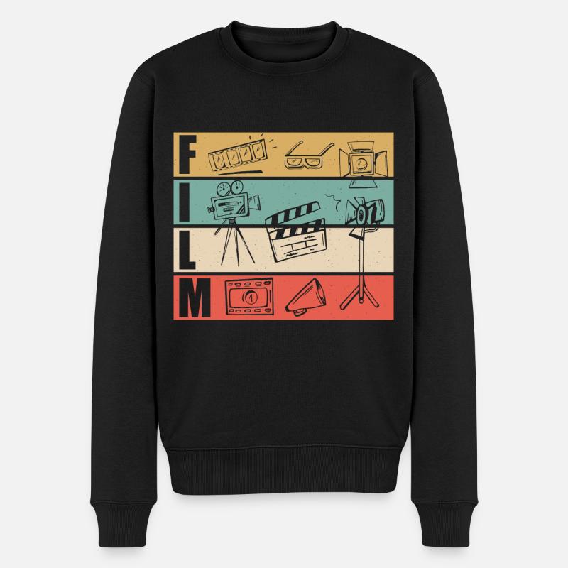 Réalisateurs de films Réalisateur - Pull Premium bio Homme - noir