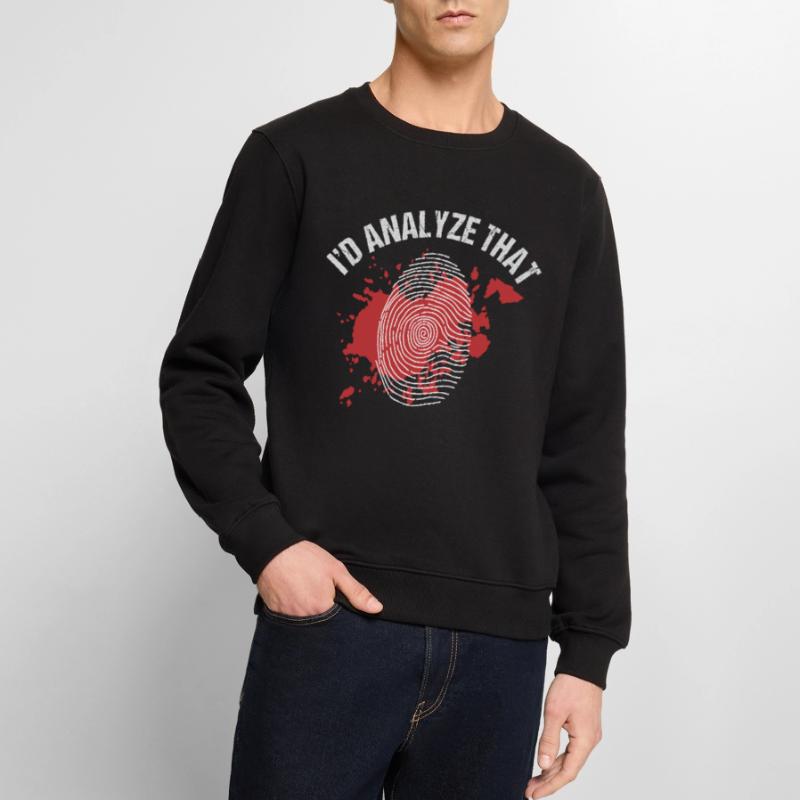 Forensic Scientist Forensic Forensic Science Men's Premium Organic Jumper