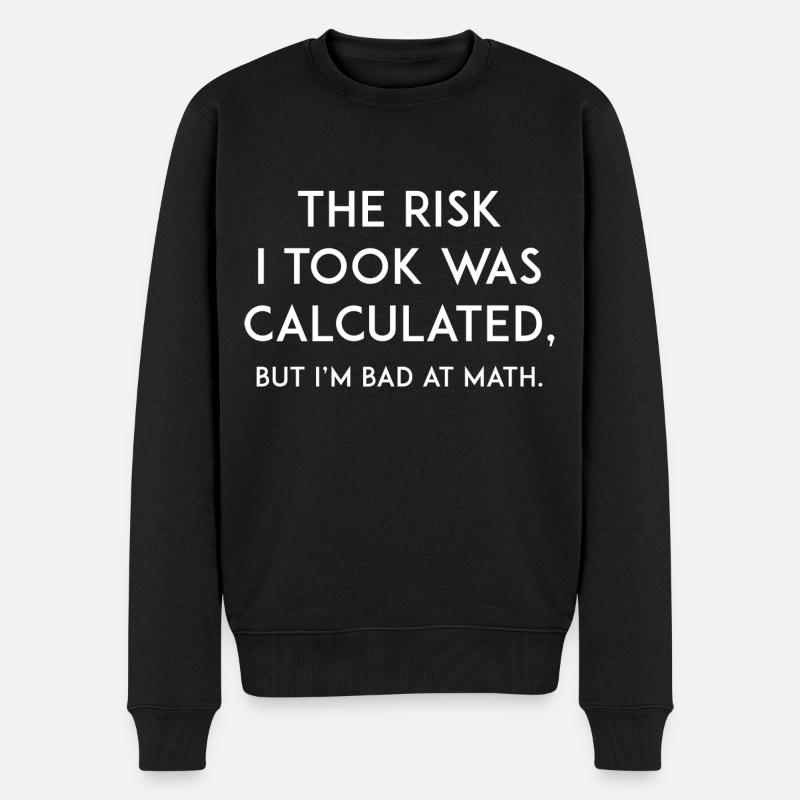 Risque calculé - Pull Premium bio Homme - noir