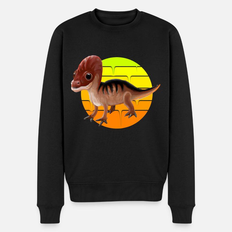 Conception de dinosaure Baby Spinosaurus - Pull Premium bio Homme - noir