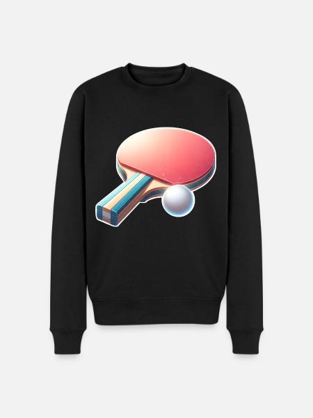 Table tennis - Men's Premium Organic Jumper - black