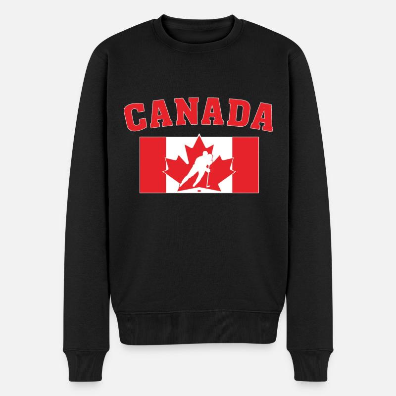 Canada - Men's Premium Organic Jumper - black