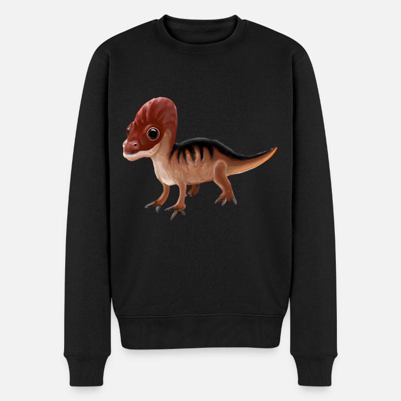 Conception de dinosaure Baby Spinosaurus - Pull Premium bio Homme - noir
