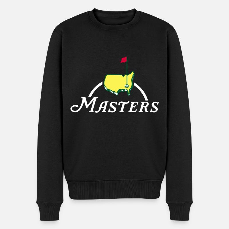 Masters - Men's Premium Organic Jumper - black