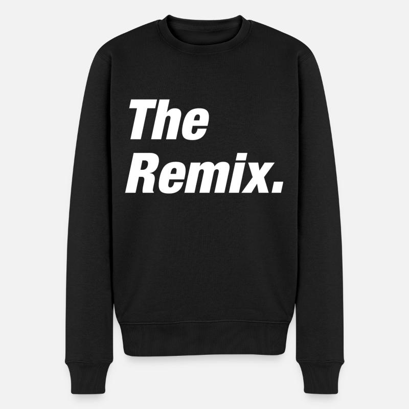 Le Remix - Pull Premium bio Homme - noir
