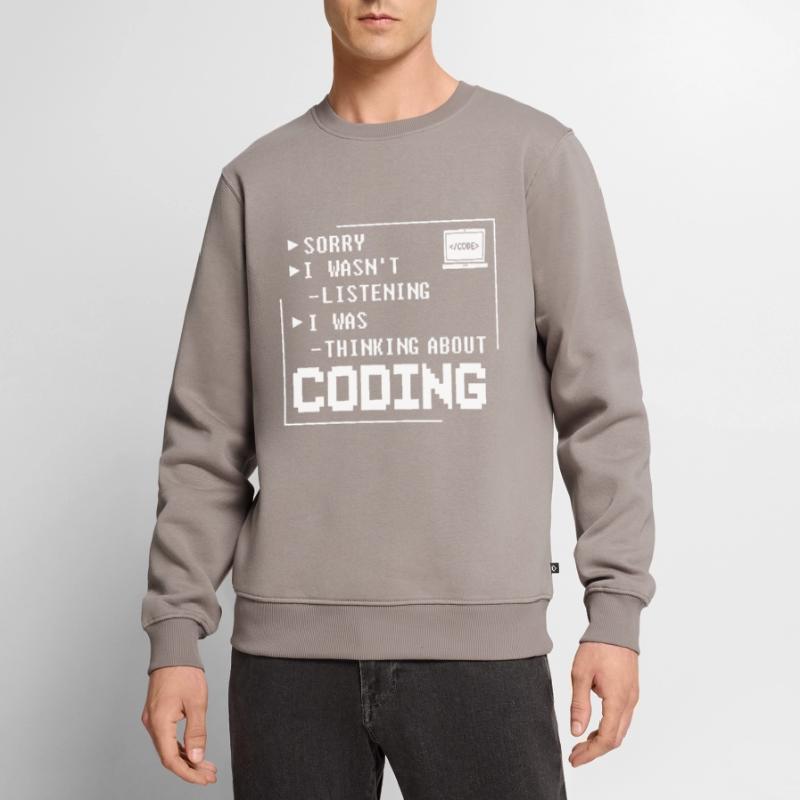 Programmer Programming Computer Developer Pc Men's Premium Organic Jumper