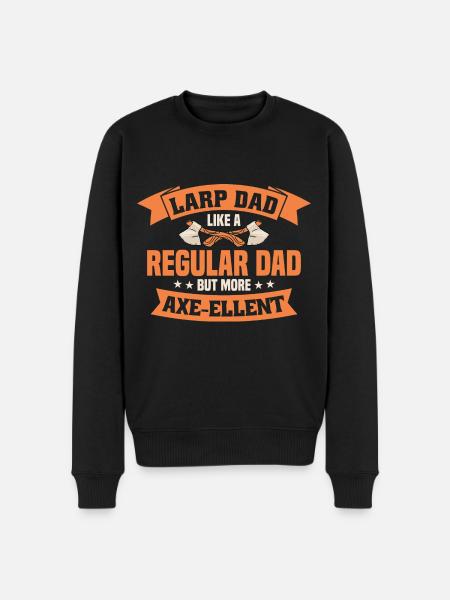 LARP live-action role-playing game - Men's Premium Organic Jumper - black