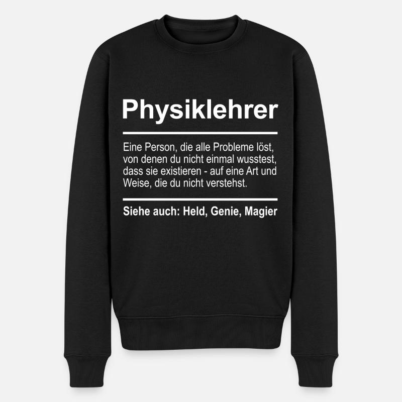 Physique - Pull Premium bio Homme - noir