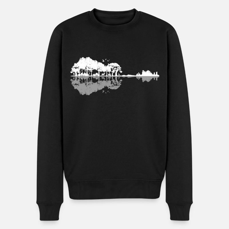Vie de guitare - Pull Premium bio Homme - noir