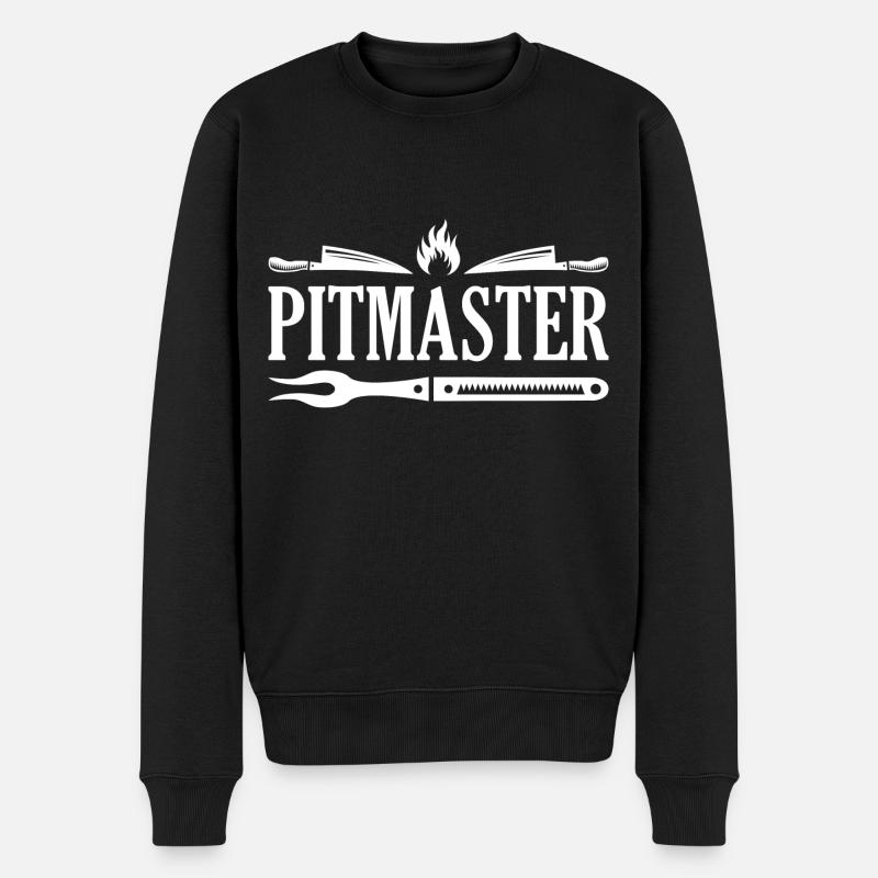 Maître de fosse - Pull Premium bio Homme - noir