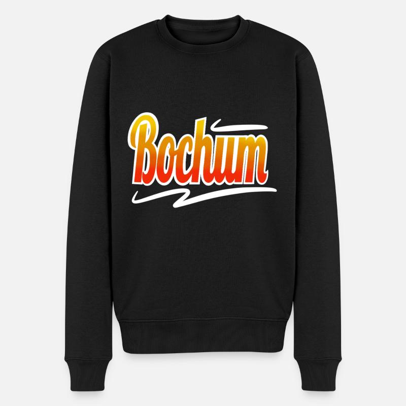 Bochum - Pull Premium bio Homme - noir