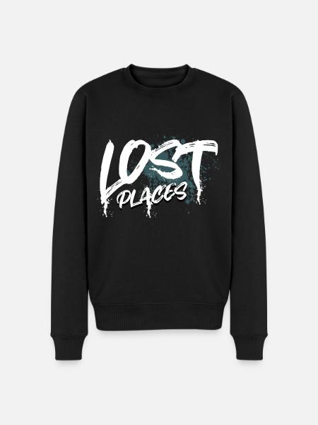 Lost Places - Men's Premium Organic Jumper - black