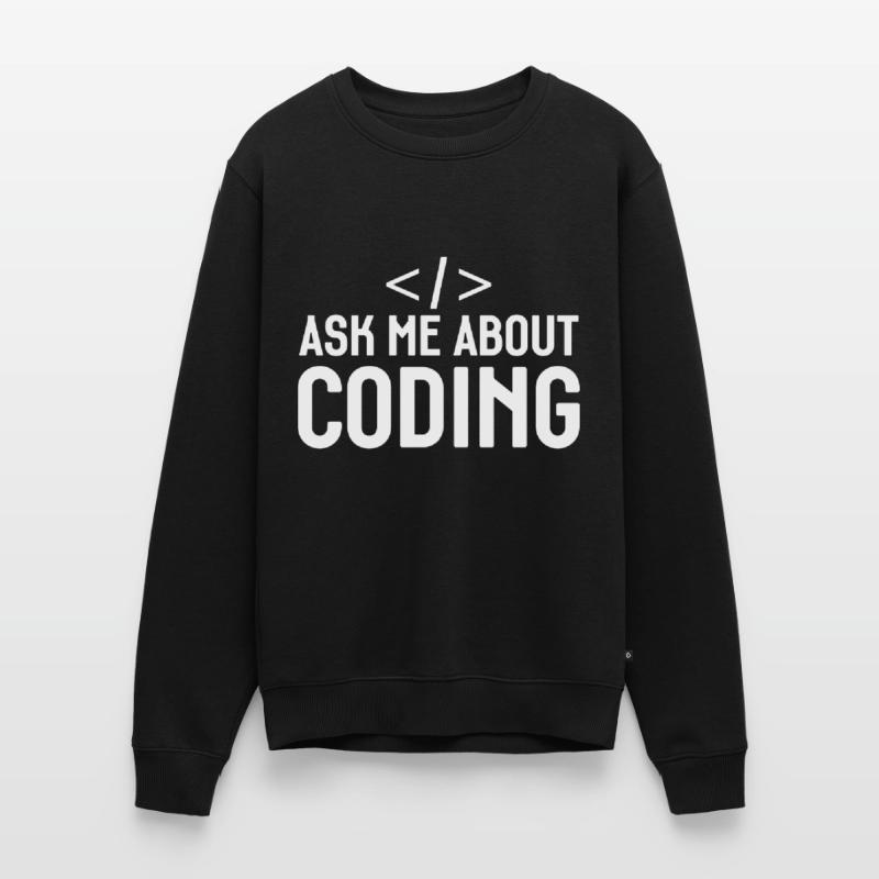 Programmierer Entwickler Programmierer Programmieren IT Computer Männer Premium Bio Pullover