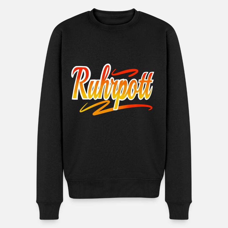 Ruhrpott - Pull Premium bio Homme - noir