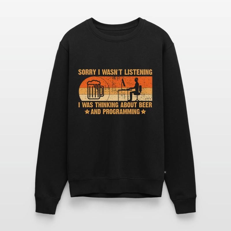 Programmierer Entwickler Programmierer Programmieren IT Computer Männer Premium Bio Pullover