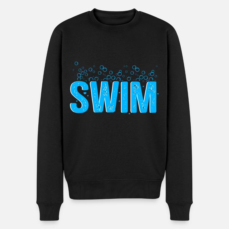 Nager - Pull Premium bio Homme - noir