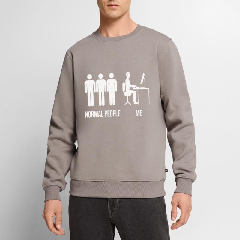 Programmierer Entwickler Programmierer Programmieren IT Computer Männer Premium Bio Pullover