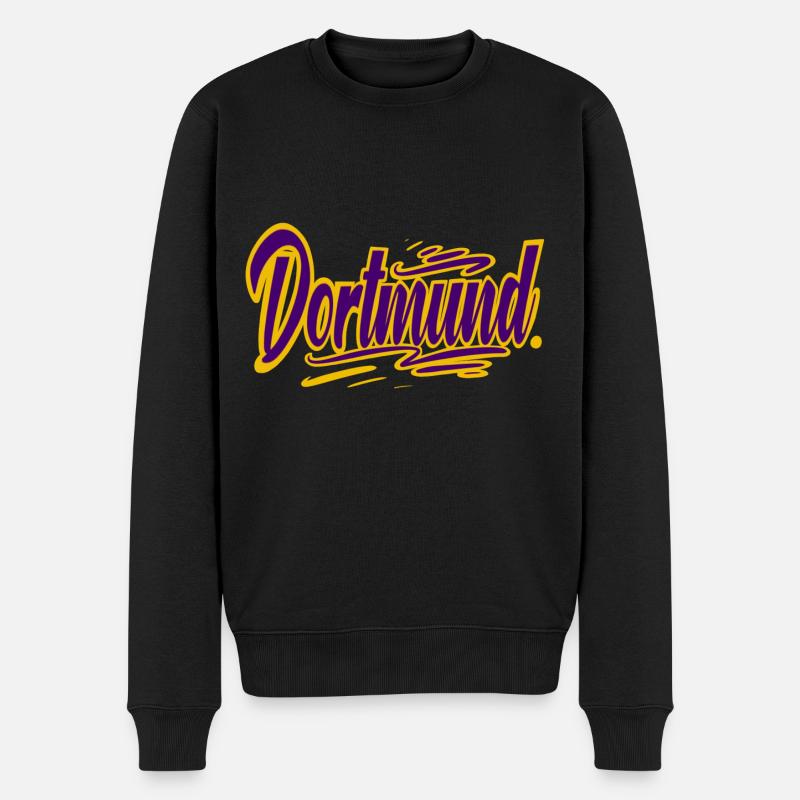 Dortmund - Pull Premium bio Homme - noir