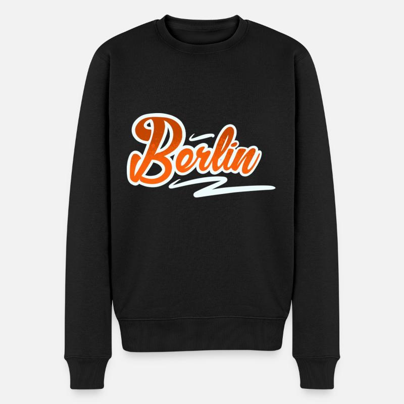 Berlin - Pull Premium bio Homme - noir