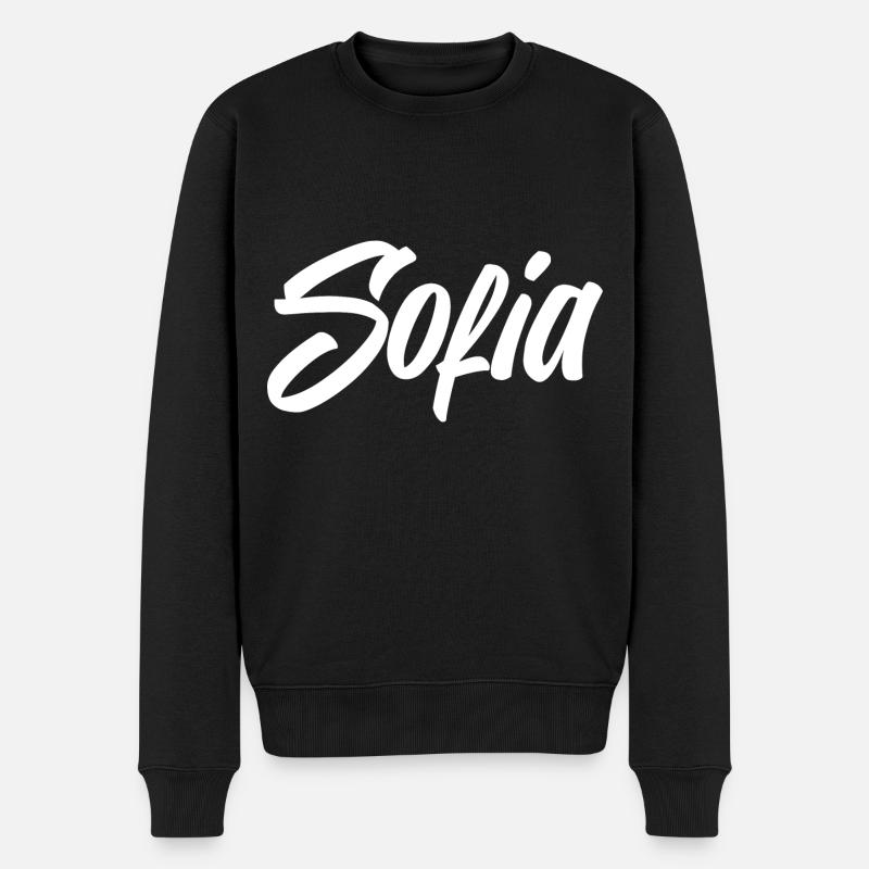 Sofia - Pull Premium bio Homme - noir