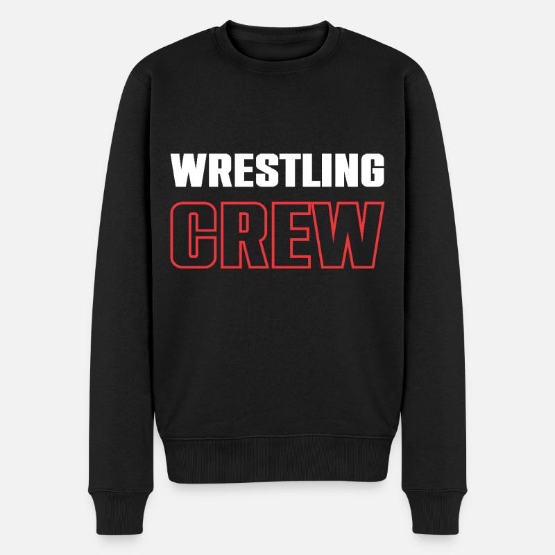 Équipe de lutte - Pull Premium bio Homme - noir