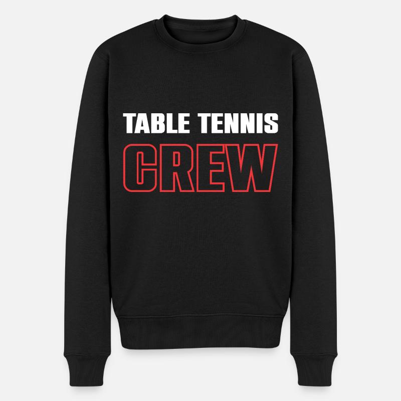 Équipe de tennis de table - Pull Premium bio Homme - noir