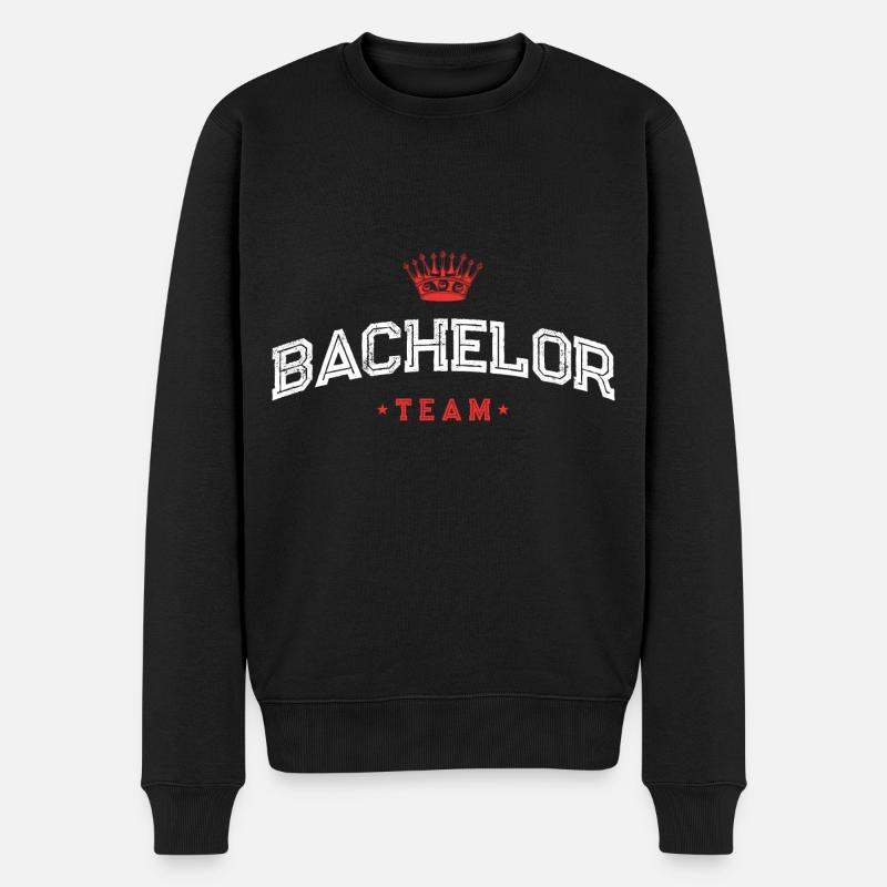 Équipe Bachelor - Pull Premium bio Homme - noir