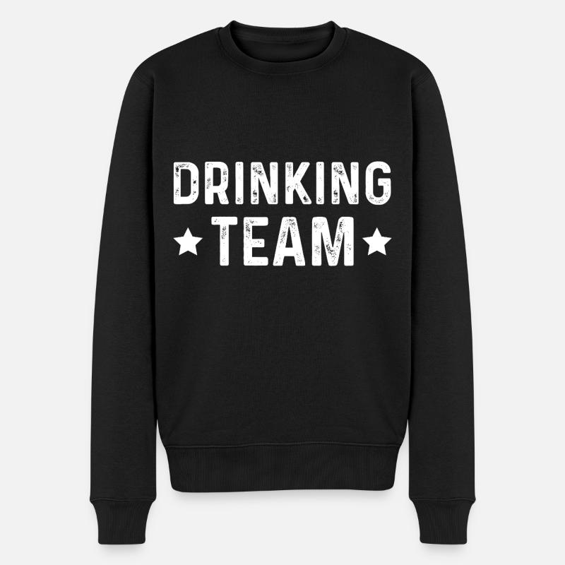 Équipe de boisson - Pull Premium bio Homme - noir