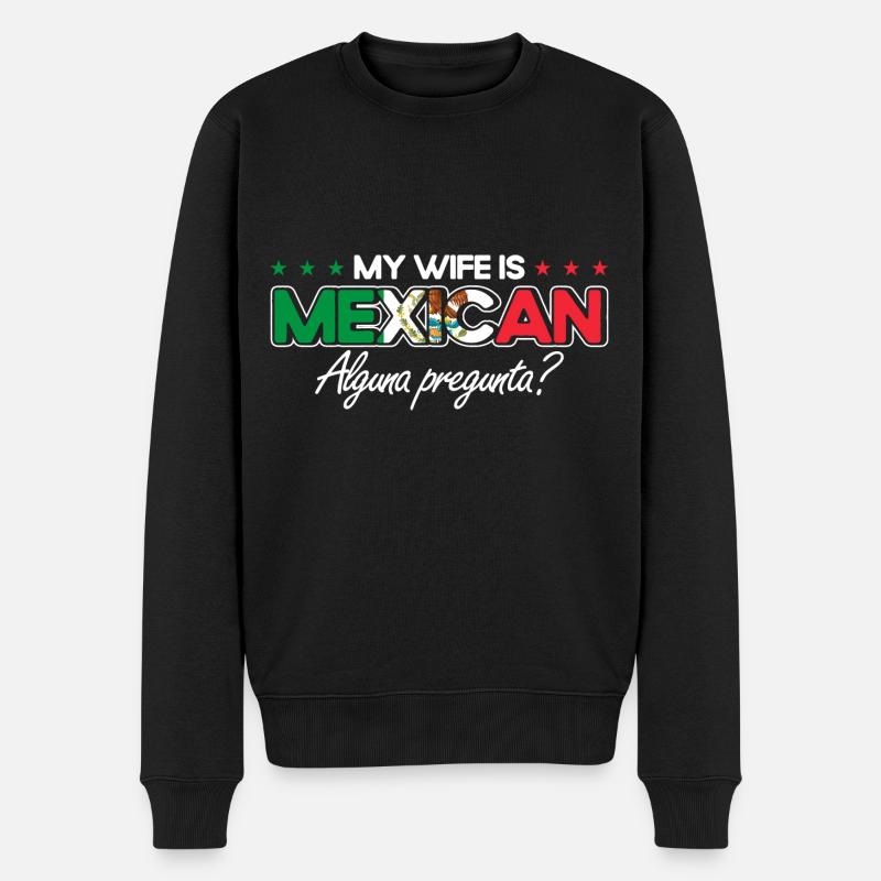 Mexique Mexican Roots Cadeau - Pull Premium bio Homme - noir