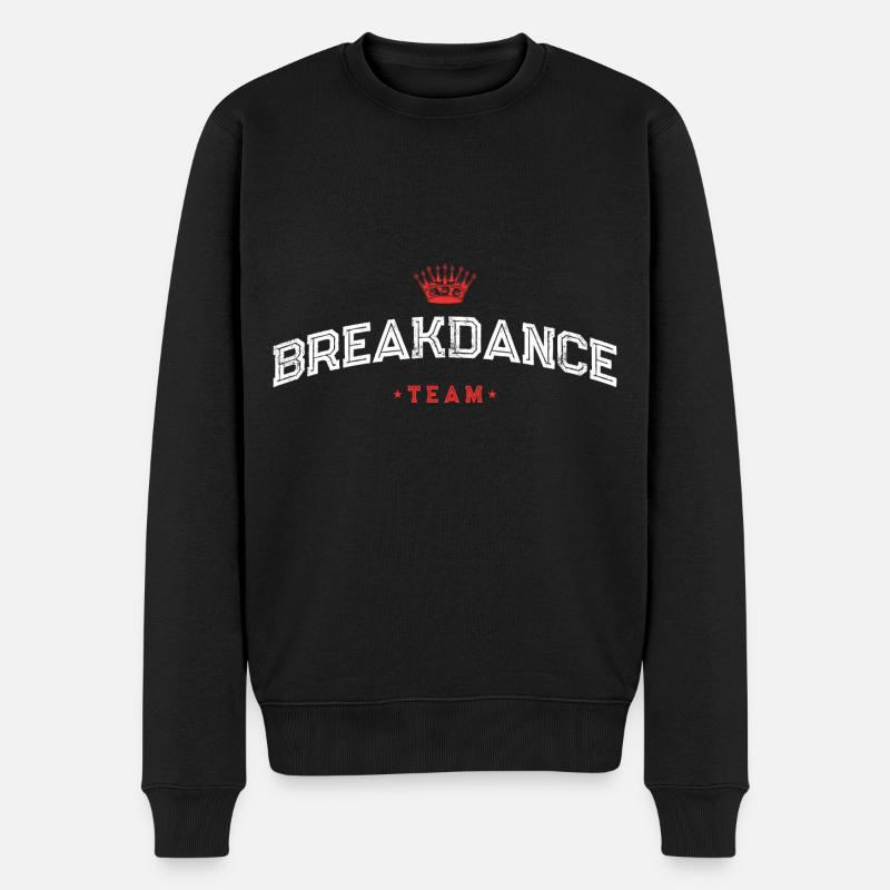 Équipe de breakdance - Pull Premium bio Homme - noir