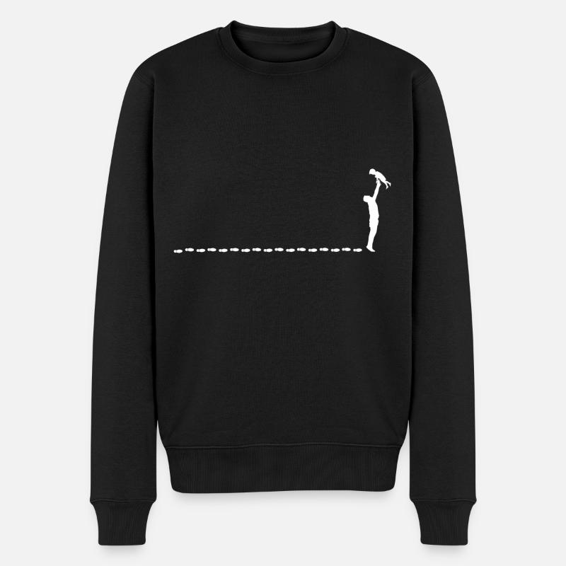 Papa - Pull Premium bio Homme - noir