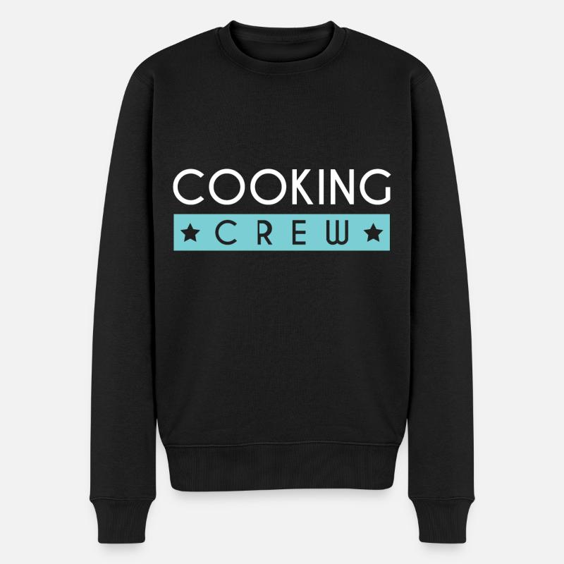 Équipe de cuisine - Pull Premium bio Homme - noir
