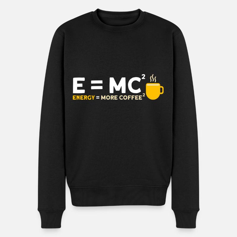 Scientist Science Physics - Men's Premium Organic Jumper - black