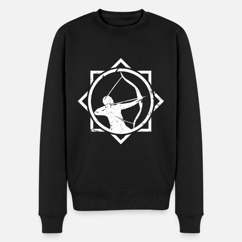 Tir à l'arc Archer - Pull Premium bio Homme - noir