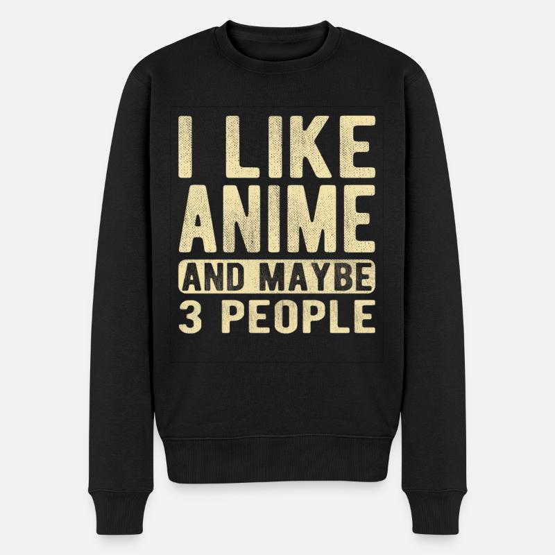 Dicton d’anime - Pull Premium bio Homme - noir