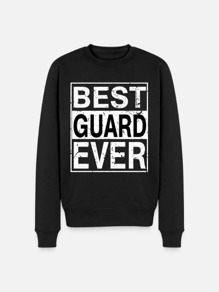Best Guard ever Guard Gift - Men's Premium Organic Jumper - black