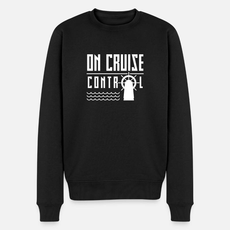 croisière - Pull Premium bio Homme - noir