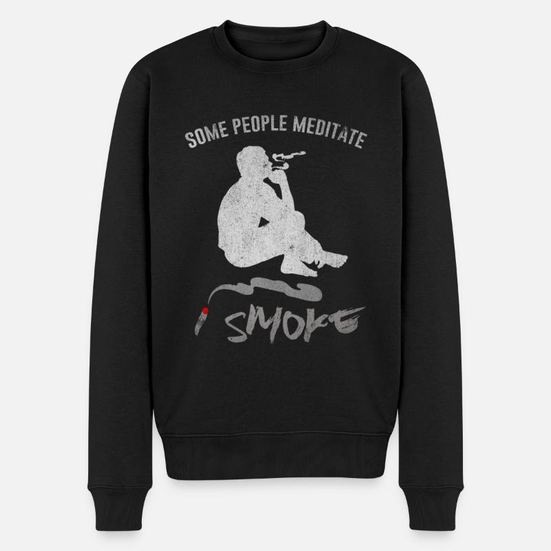 Fumée - Pull Premium bio Homme - noir