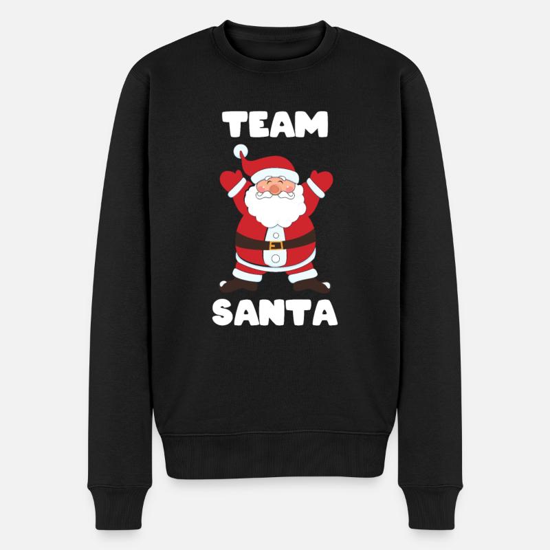 Team Santa - Noël - Noël - Pull Premium bio Homme - noir