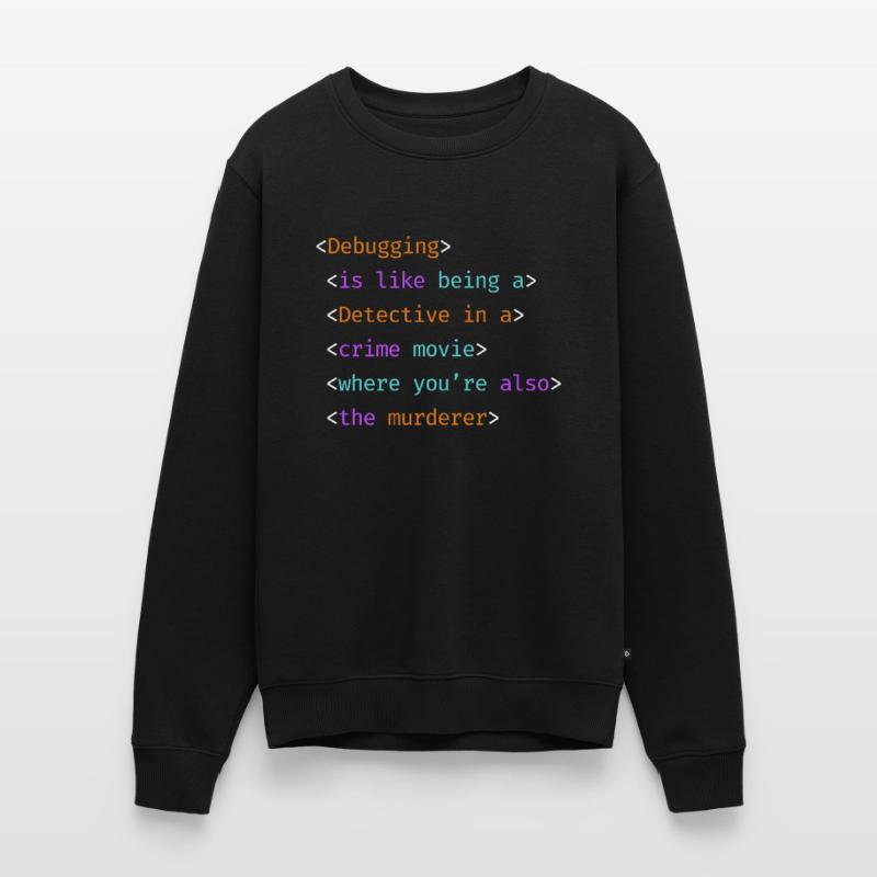 99 Little Bugs In The Code Programmierer Coding Männer Premium Bio Pullover