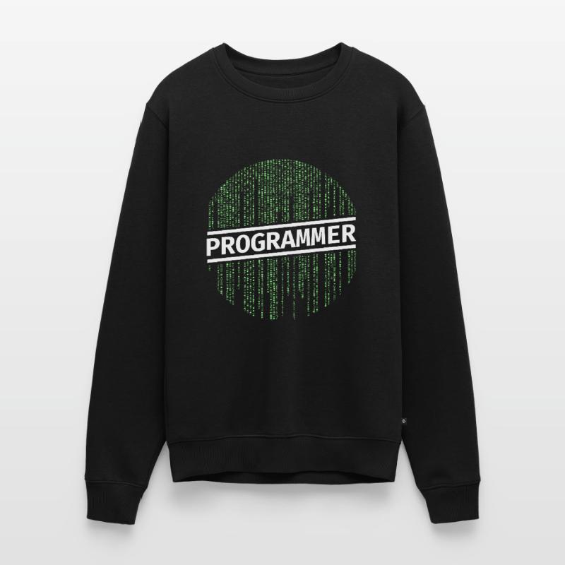 Programmer programmer coding Men's Premium Organic Jumper