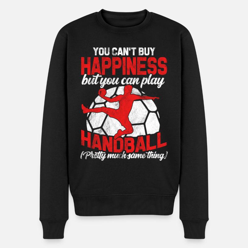 Handball - Pull Premium bio Homme - noir
