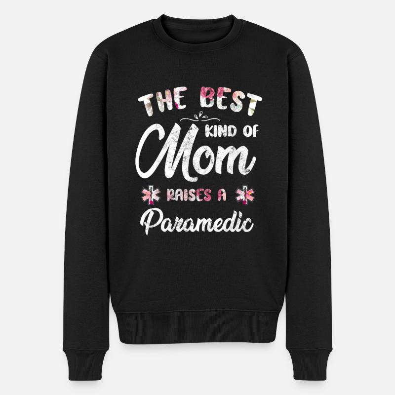 Ambulancier paramédical EMT - Pull Premium bio Homme - noir