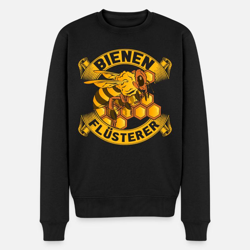 Imker - Männer Premium Bio Pullover - Schwarz
