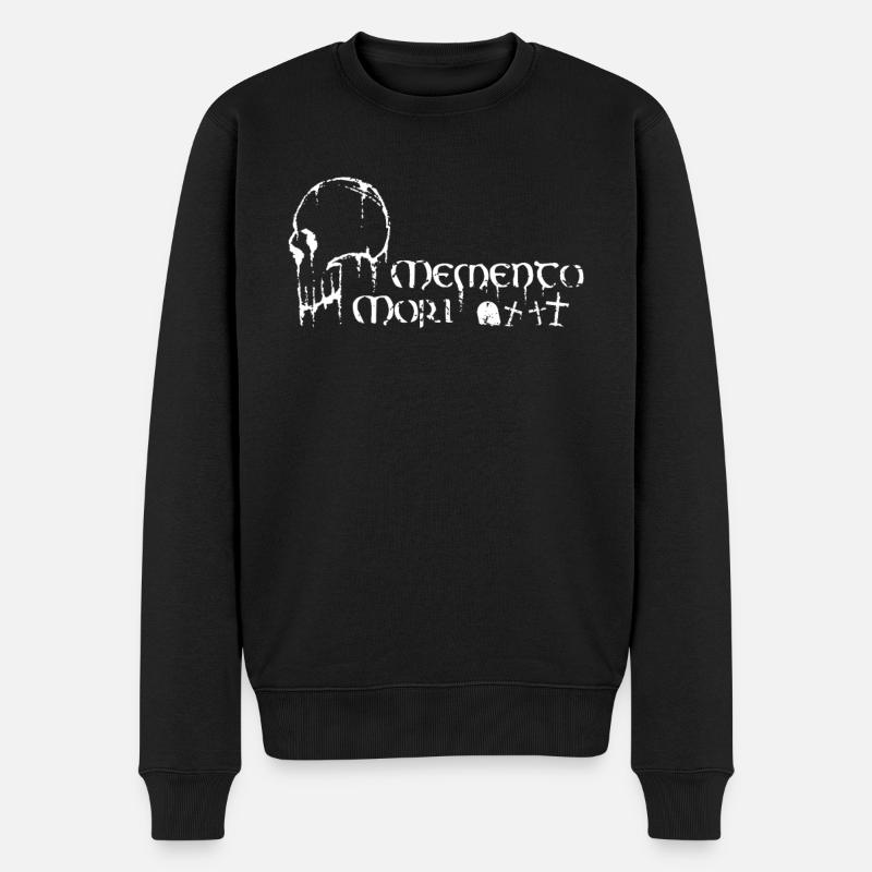 Latin - Memento Mori - Pull Premium bio Homme - noir