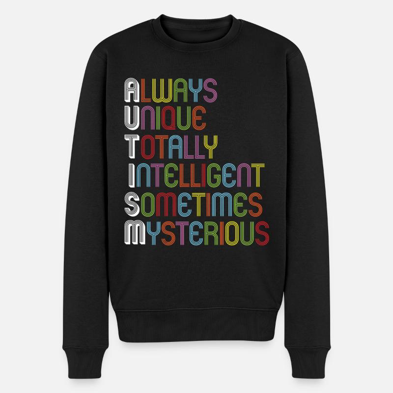 Autisme Conscience - Pull Premium bio Homme - noir